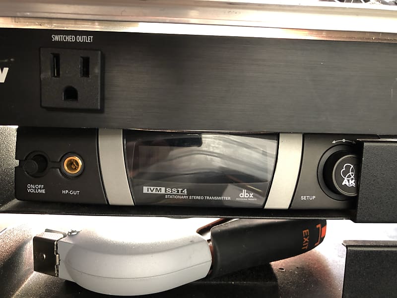 AKG Wireless In Ear Monitor System IVM SST4 and SPR4 Reverb