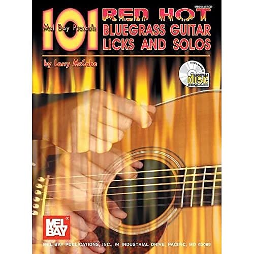 Mel Bay Presents 101 Red Hot Bluegrass Guitar Licks and Solos Larry McCabe image 1