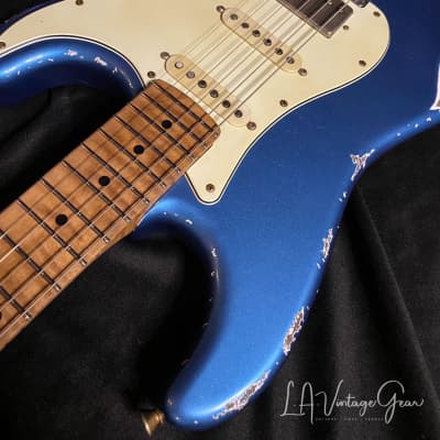Xotic S-Style Electric Guitar XSC-2 in Lake Placid Blue #1602 image 5