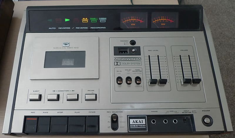 Akai GXC-38D Cassette Stereo Tape Deck Manual