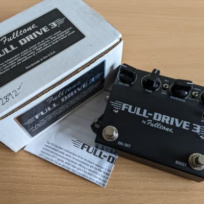 Fulltone Full-Drive 3 Overdrive