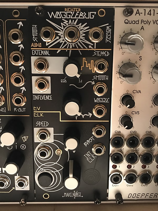 Make Noise Richter Wogglebug Module 2014 Present Black Reverb