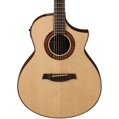 Ibanez AEW23ZWNT Exotic Wood Series Acoustic-Electric Guitar Natural image 2