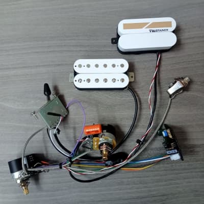 Fernandes Sustainer FSK-101 Humbucker Pickup Kit Black | Reverb