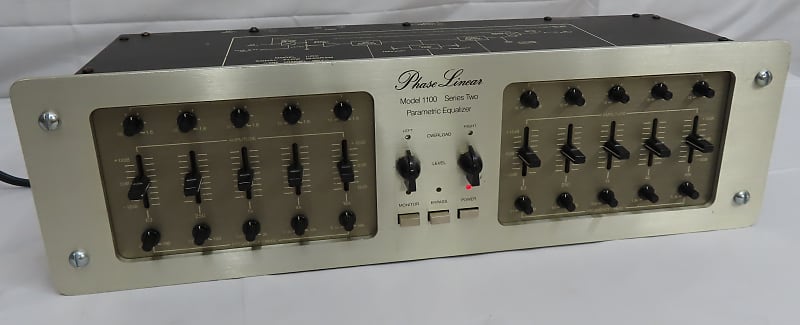 Vintage Phase Linear Model 1100 Series Two Parametric Equalizer - EQ  			