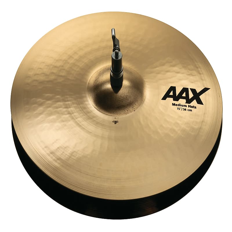Sabian 15" AAX Medium Hi-Hat Cymbals (Pair) image 1
