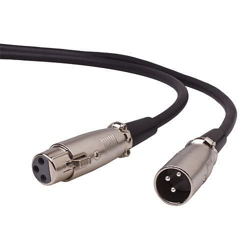 Cad - 25' Pro 3-pin Xlr-m To 3-pin Xlr-f Connectors 