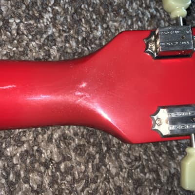 Vintage 1990 Gibson SG Special Electric guitar Ferrari red made in the USA image 14