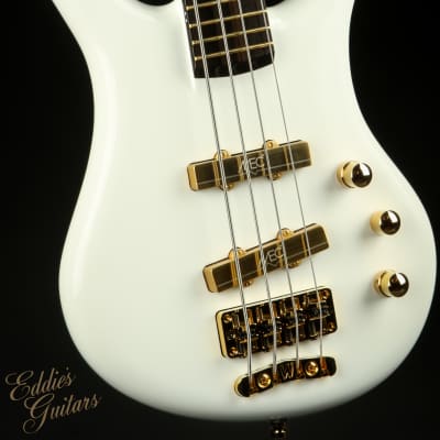 Warwick Custom Shop Masterbuilt Thumb Bass - Solid White High Polish image 6