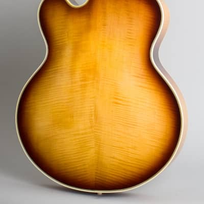 D'Aquisto New Yorker Delux Arch Top Acoustic/Electric Guitar (1967) - Sunburst Lacquer original black hard shell case image 4
