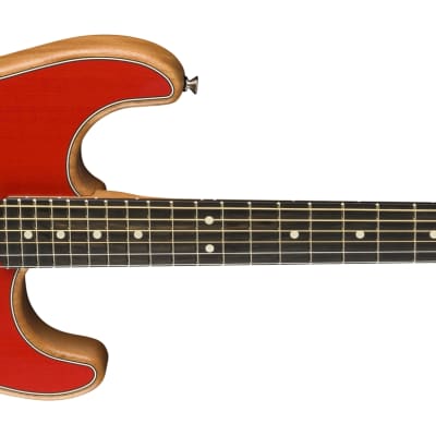 Fender American Acoustasonic Strat - Dakota Red image 4