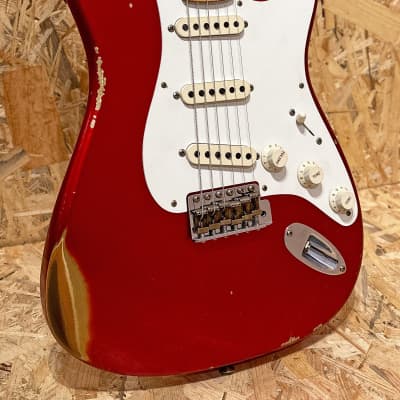 Fender Custom Shop '58 Strat Relic - Faded Aged Candy Apple Red, Maple for sale