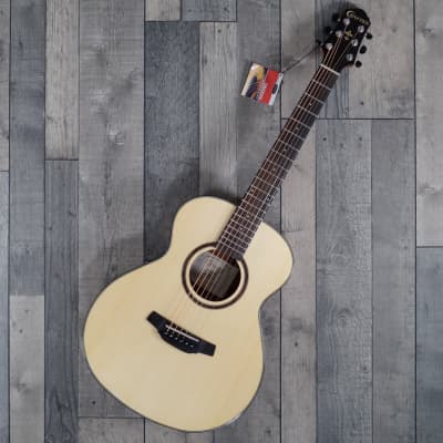 Crafter HM-250N  'Solid Engelmann Spruce Top' Mini/Travel Acoustic Guitar image 1