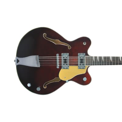 Eastwood Guitars Classic 12 - Walnut - 12-string Semi Hollowbody Electric Guitar - NEW! image 2