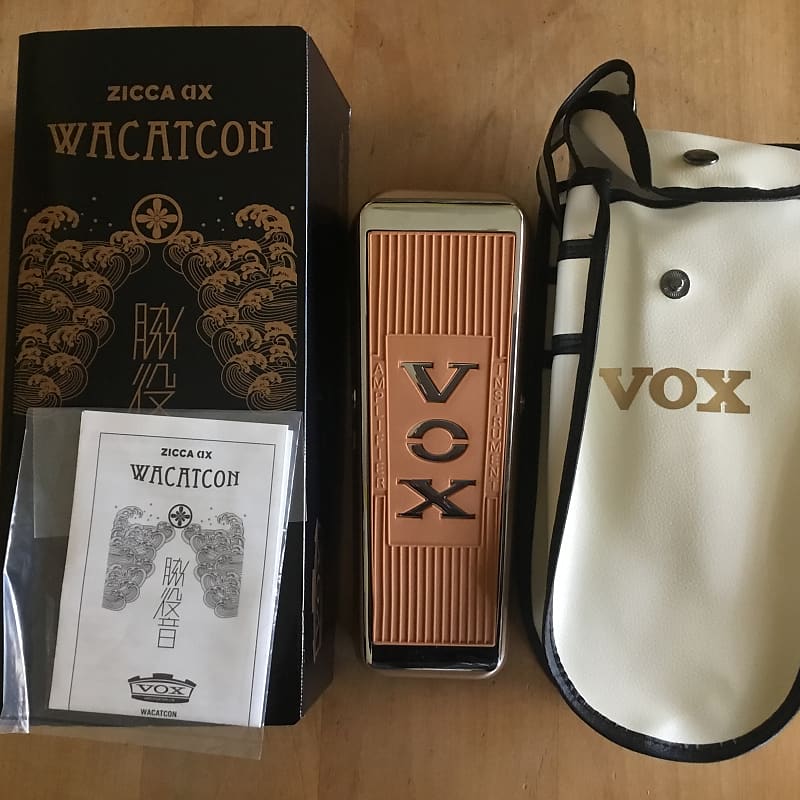 Vox Wacatcon Custom Wah Vox Limited 500 units Char *Free shipping*