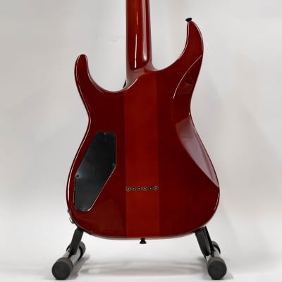 Edwards ESP E-HR-145NT/QM Electric Guitar with Padded Gigbag - Black Cherry image 5