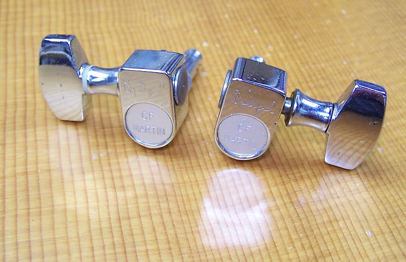 Sperzel guitar tuners for Martin D25K 1980s Chrome Reverb