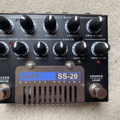 AMT Electronics SS-20 Guitar Preamp 2010s - Black image 3