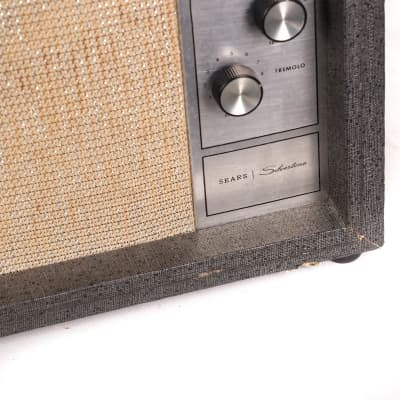 Sears Silvertone Model 1482 1x12 Combo Amplifier image 7