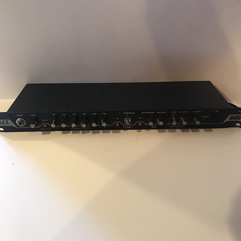 Used BBE 383 BASS PREAMP Guitar Effects Reverb