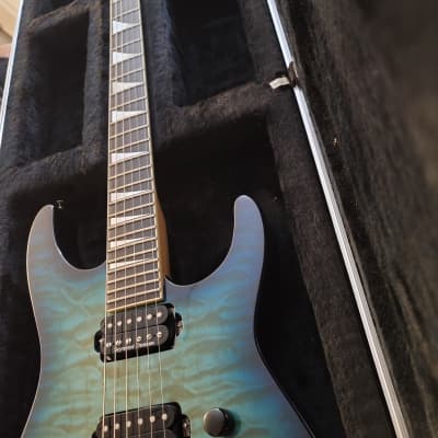 Jackson Dinky MIJ Japan Pro Fusion Neck With 1995 Ocean Burst Pro I Think, Seymour Duncan  JB and 59 image 3