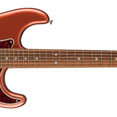 Fender  Player Plus Stratocaster®, Pau Ferro Fingerboard, Aged Candy Apple Red - MX22120242 image 1