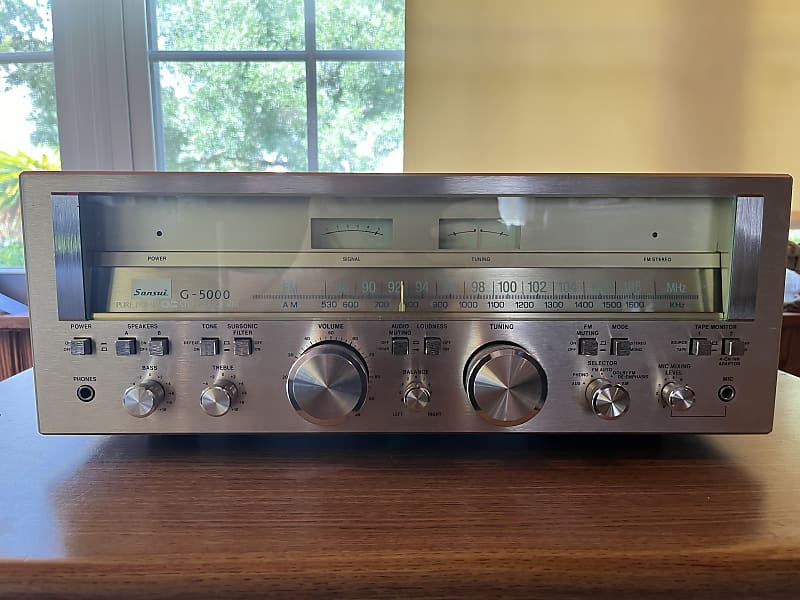 Sansui G-5000 Pure Power DC Stereo Receiver 1978-1979 | Reverb