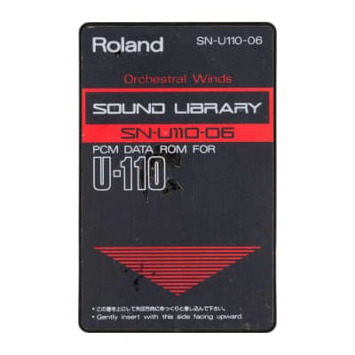 Roland SN-U110-06 Orchestral Winds Sound Library [USED]