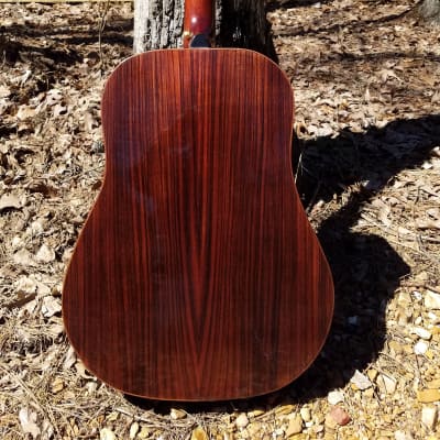 Crystal Forest CFSS Custom Shop Sitka Spruce / Rosewood Dreadnought 2019 Reddish brown image 2