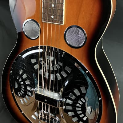 Gold Tone PBS Paul Beard Signature Square Neck Resonator Guitar Tobacco Sunburst w/ Case image 7