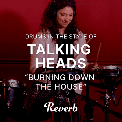 Drums in the Style of Talking Heads' Burning Down the House image 1