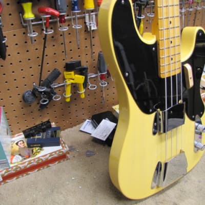 Fender Custom Shop '51 1951 Precision Bass NOS Vintage Custom NBL 2020 - Blonde image 4
