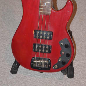 G&L L2000 Bass 1981 Transparent Red - Made in USA image 9