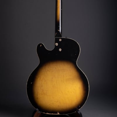 1961 Harmony H-22 Electric Bass Guitar image 2