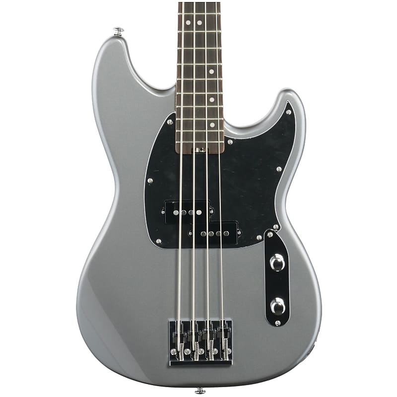 Schecter Banshee Bass Guitar, Carbon Grey image 1