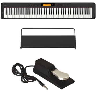Casio CDP-S360 Compact Digital Piano - Black BONUS PAK