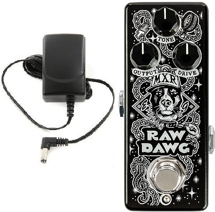 MXR Raw Dawg Overdrive EG74 Eric Gales Signature Pedal (With