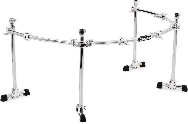 Gibraltar GCS-450C 3-Sided Drum Rack Pack with Chrome Clamps