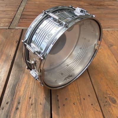 Vintage Royce (Pearl) Chrome over Steel 14” Snare Drum image 4
