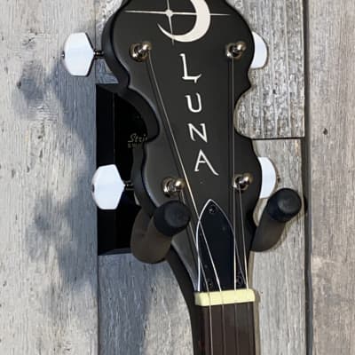 2021 Luna  Celtic 5 String Banjo  Natural Satin Finish, Help Support Brick & Mortar Music Shops ! image 7