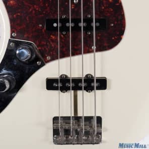 1997-1998 Fender Japan Left-Handed '62 Reissue Jazz Bass Olympic White w/HSC image 3