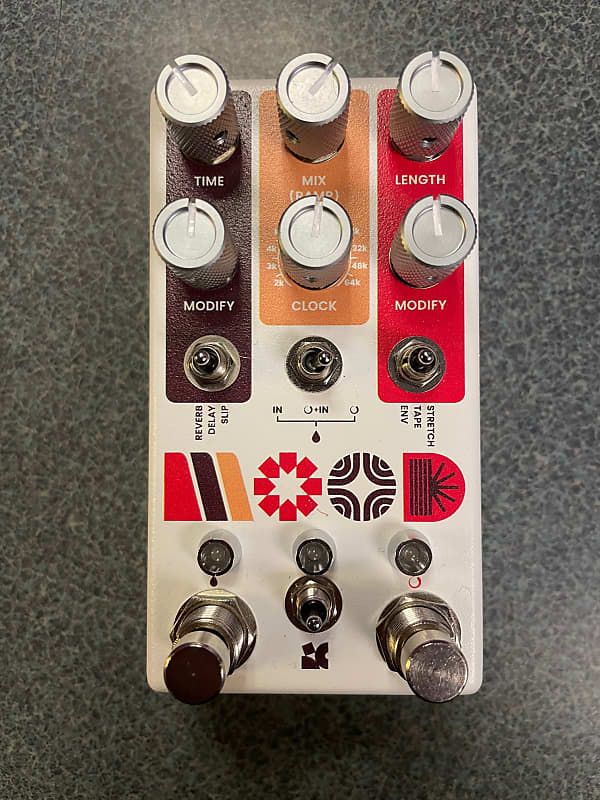 Chase Bliss Audio MOOD Bauhaus Brew Labs Limited Edition White Faceplate image 1