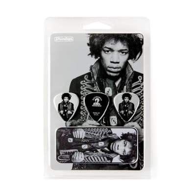 Dunlop JHCT14H Jimi Hendrix Collector Series Gered Mankowitz Guitar Picks 6-Pack image 3