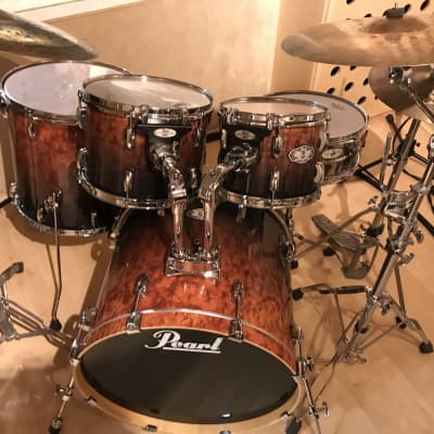 Pearl Vision SST Birch ply shell 5 piece drumset w/ hardware and