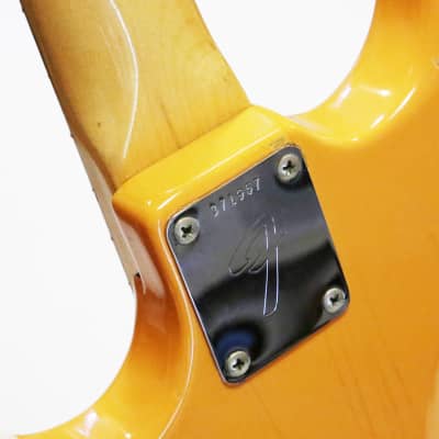 1972 Fender Mustang Bass Competition Orange Vintage Original Rare Custom Color Shot Scale Electric Bass Guitar w/ Orig. Hard Case image 16