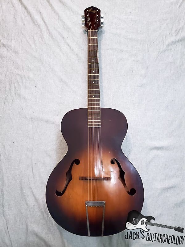 Vintage Kay Archtop Acoustic Guitar (1940s, Antique Burst