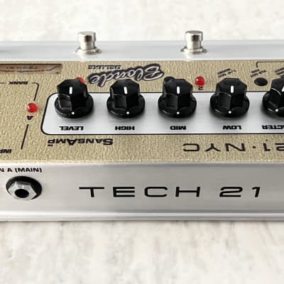 Tech 21 SansAmp Blonde Deluxe Analog Preamp DI Overdrive EQ