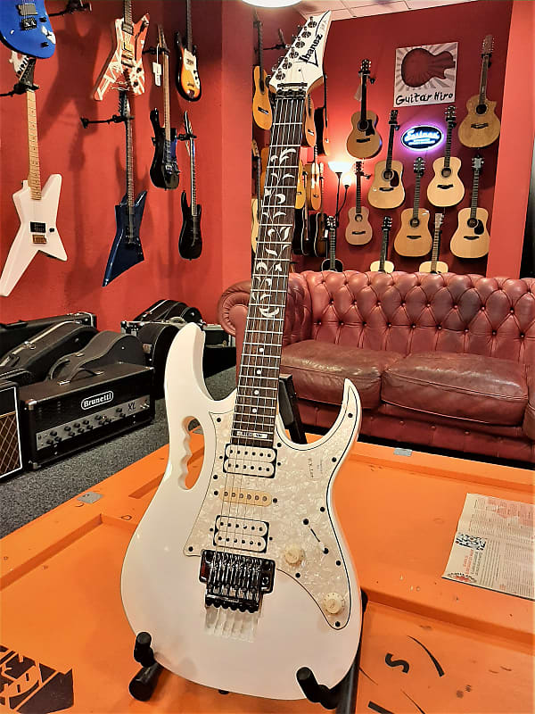 Ibanez JEM555 Steve Vai Signature Made in Korea 2002 White | Reverb Austria