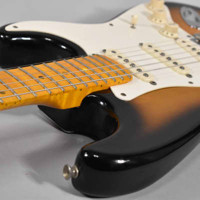 1999 Fender American Vintage '57 Stratocaster Sunburst Aftermarket Neck w/OHSC image 6