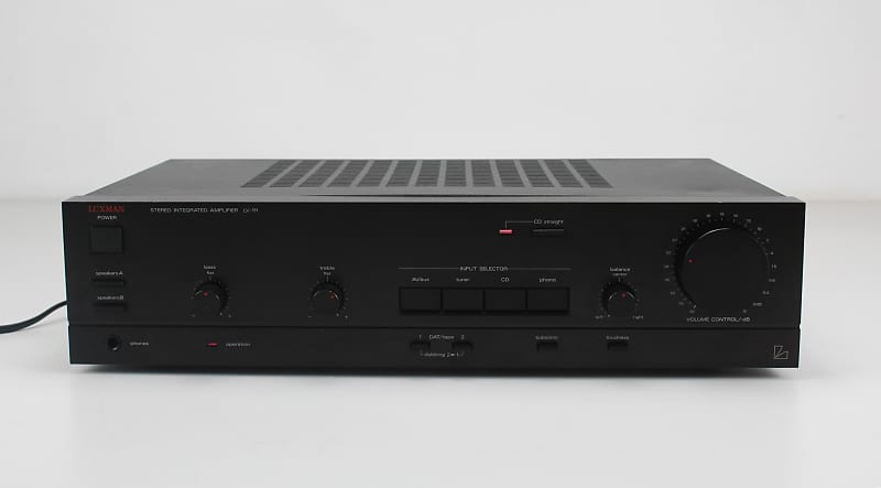 Luxman LV-11  integrated stereo amplifier  			